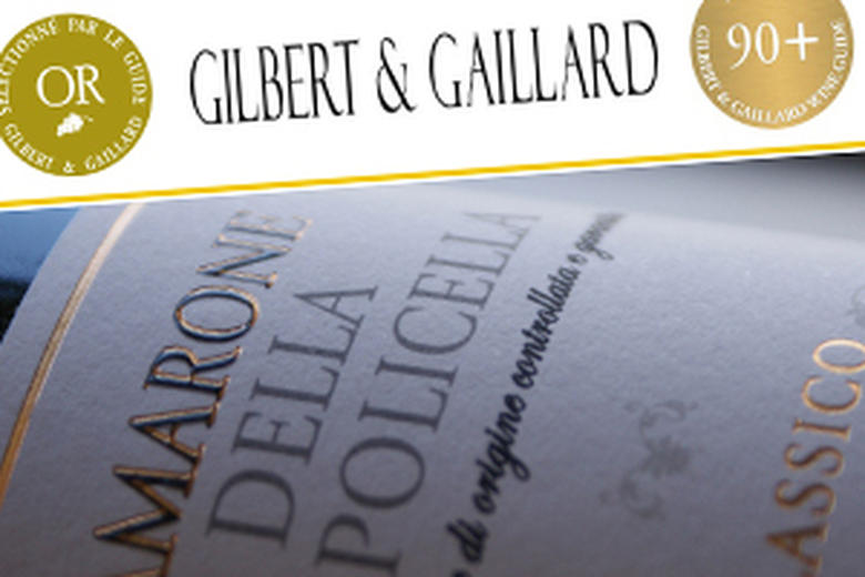 GILBERT & GAILLARD: GOLD MEDAL FOR OUR AMARONE CLASSICO