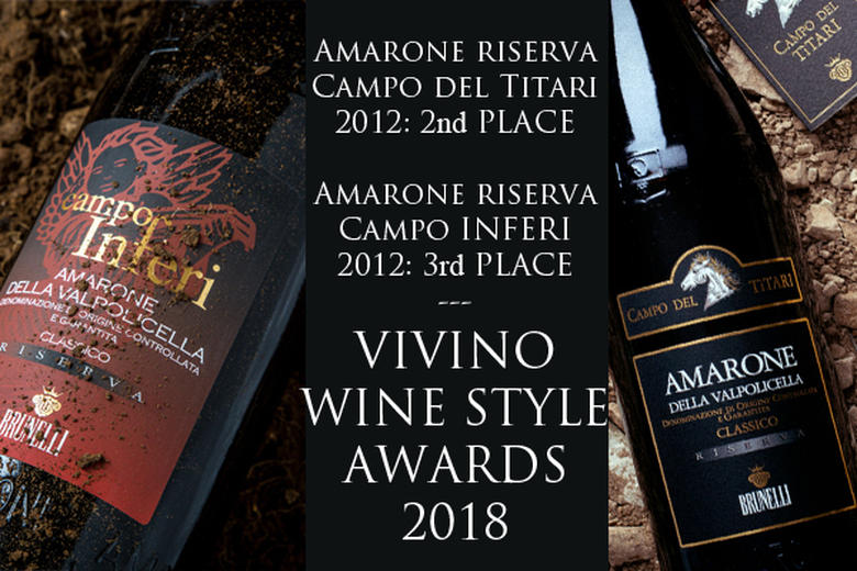 VIVINO WINE STYLE AWARDS 2018: SECOND AND THIRD PLACE