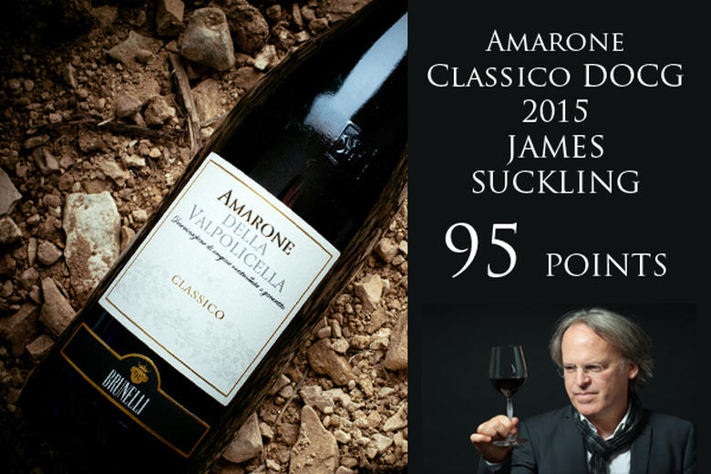 AMARONE CLASSICO 2015: 95 PUNTI JAMES SUCKLING (2018/2019)
